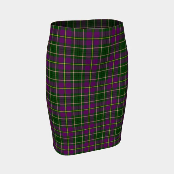 Scottish Taylor Clan Tartan Fitted Skirt Tartan Plaid 1
