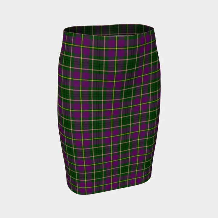 Scottish Taylor Clan Tartan Fitted Skirt Tartan Plaid 1