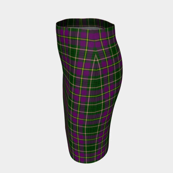 Scottish Taylor Clan Tartan Fitted Skirt Tartan Plaid 2