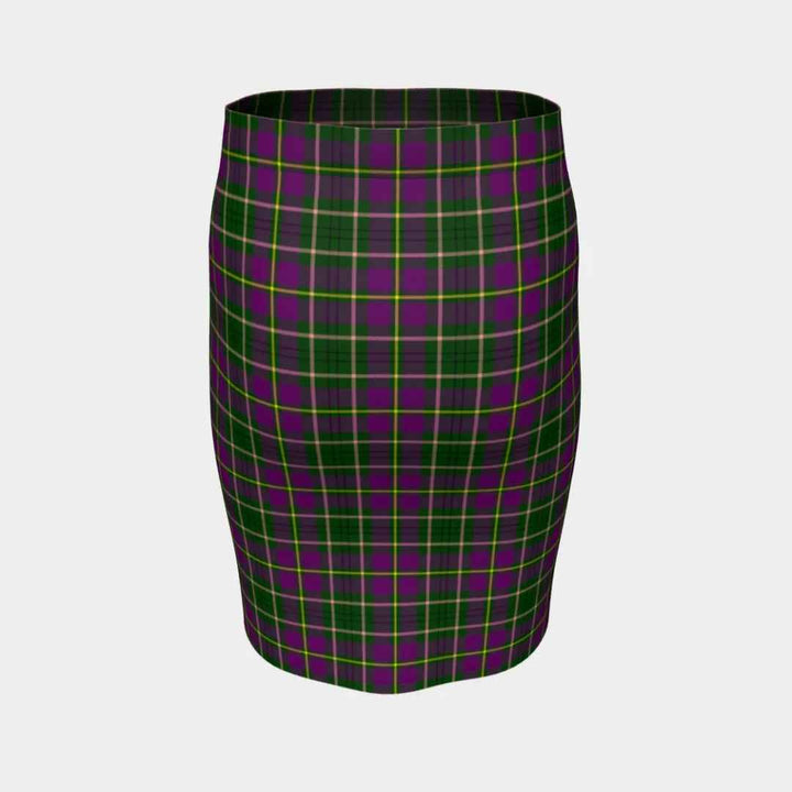 Scottish Taylor Clan Tartan Fitted Skirt Tartan Plaid 4