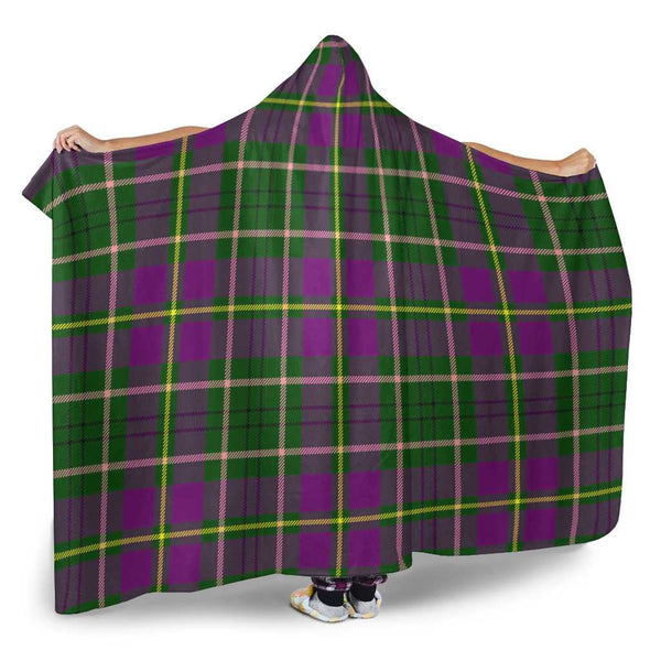 Scottish Taylor Clan Tartan Hooded Blanket Tartan Plaid 2