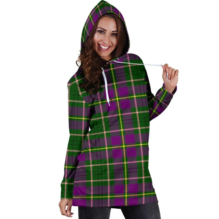 Scottish Taylor Clan Tartan Hoodie Dress