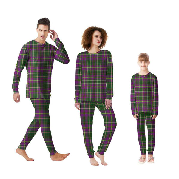 Scottish Taylor Clan Tartan Pajama Set Tartan Plaid