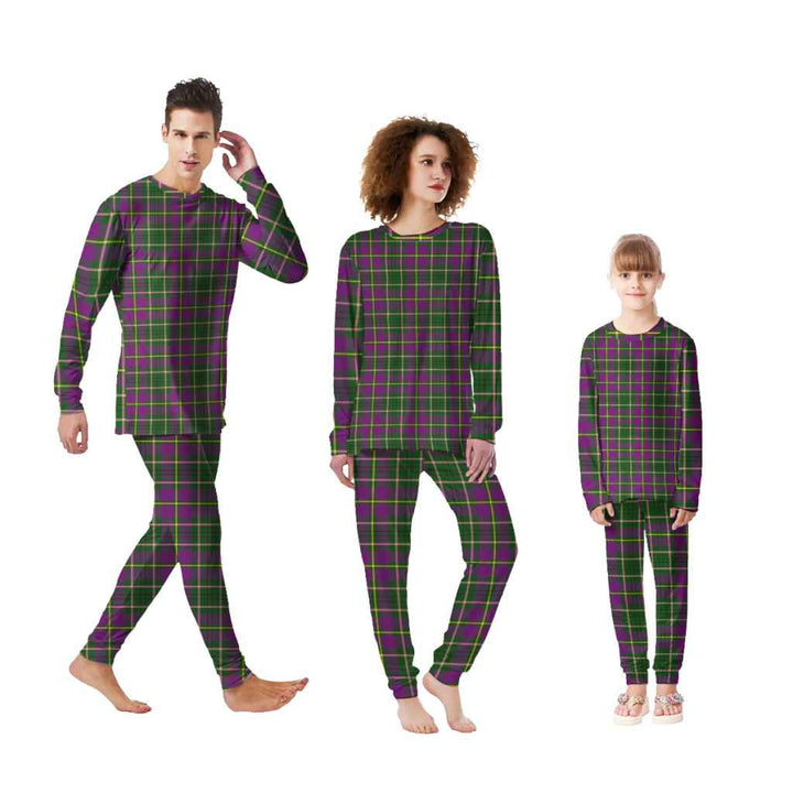 Scottish Taylor Clan Tartan Pajama Set Tartan Plaid