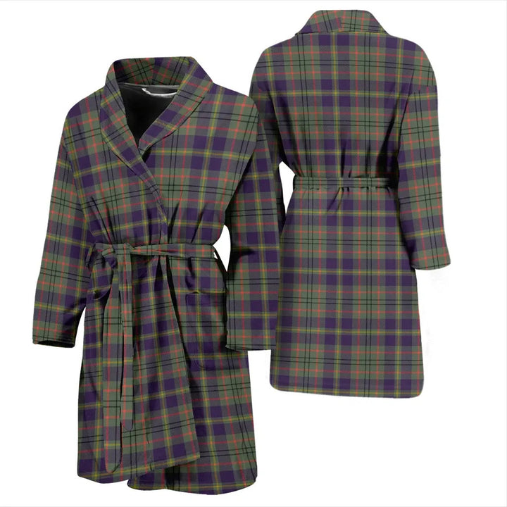 Scottish Taylor Weathered Clan Tartan Bathrobe 3