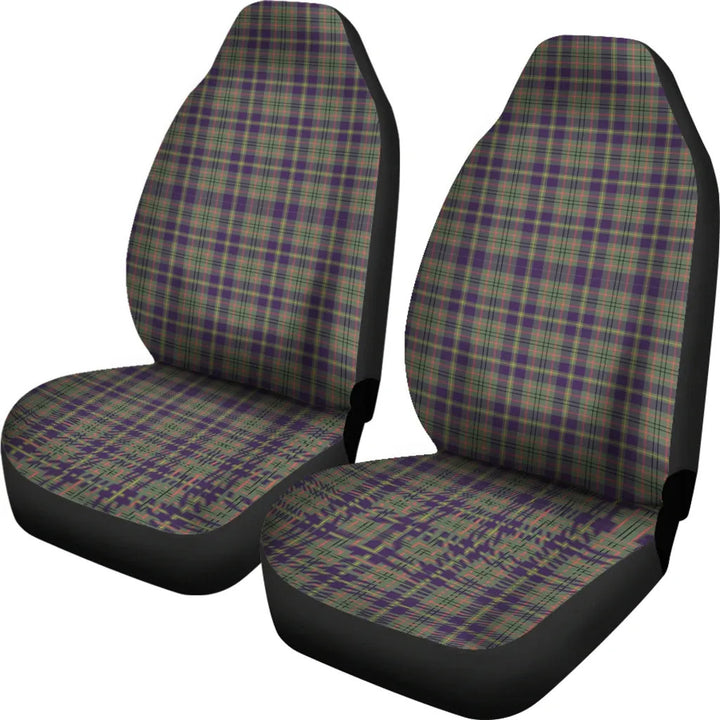 Scottish Taylor Weathered Clan Tartan Car Seat Covers 1