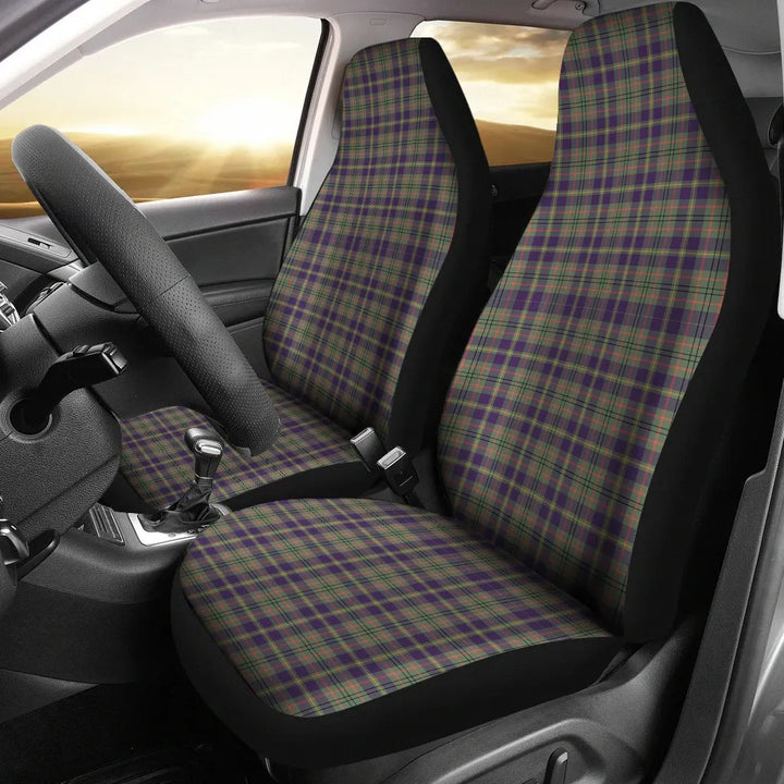 Scottish Taylor Weathered Clan Tartan Car Seat Covers 2