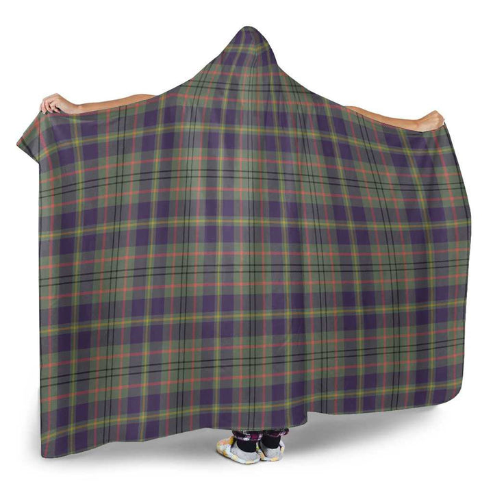 Scottish Taylor Weathered Clan Tartan Hooded Blanket Tartan Plaid 2