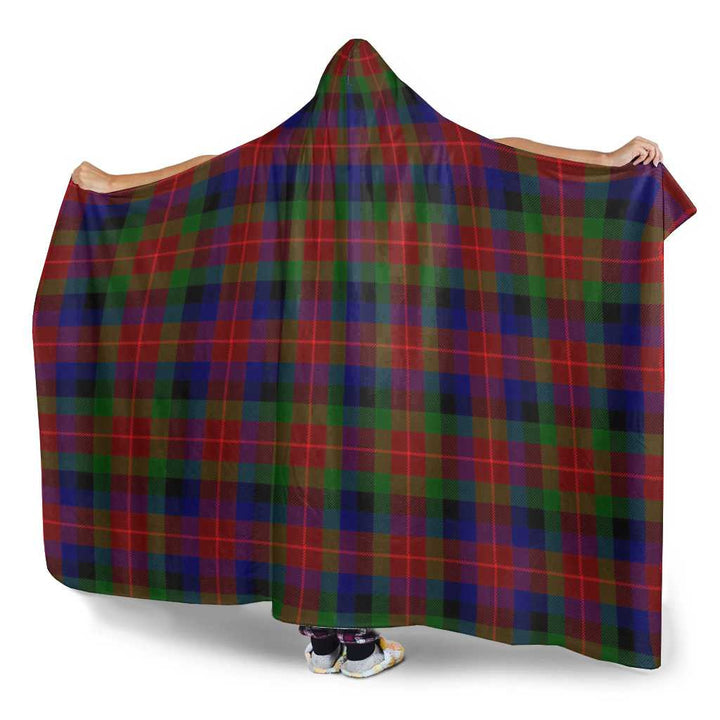 Scottish Tennant Clan Tartan Hooded Blanket Tartan Plaid 3