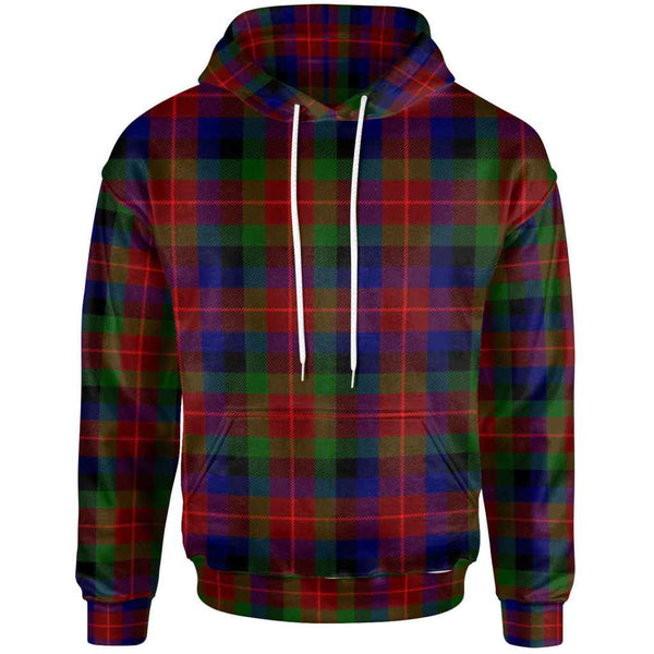 Scottish Tennant Clan Tartan Hoodie Front Side Tartan Plaid