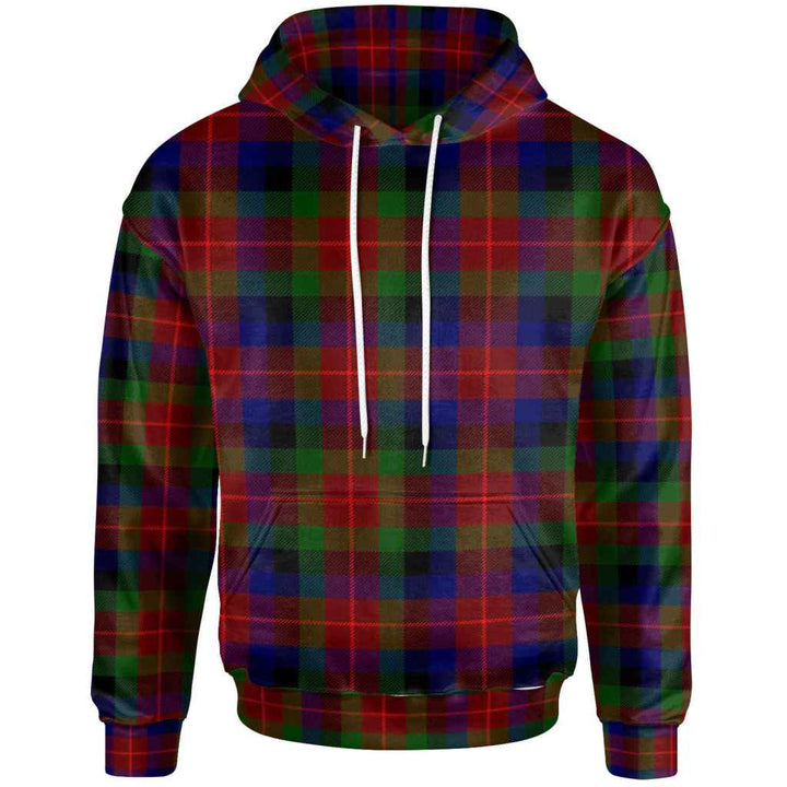 Scottish Tennant Clan Tartan Hoodie Front Side Tartan Plaid