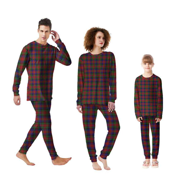 Scottish Tennant Clan Tartan Pajama Set Tartan Plaid