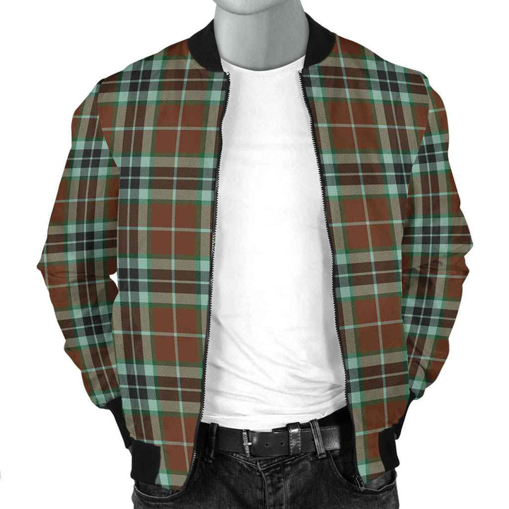 Scottish Thomson Hunting Modern Clan Tartan Bomber Jacket Tartan Plaid 2
