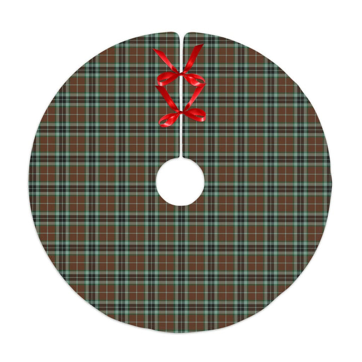 Scottish Thomson Hunting Modern Clan Tartan Christmas Tree Skirt No Tassels 1 Tartan Plaid