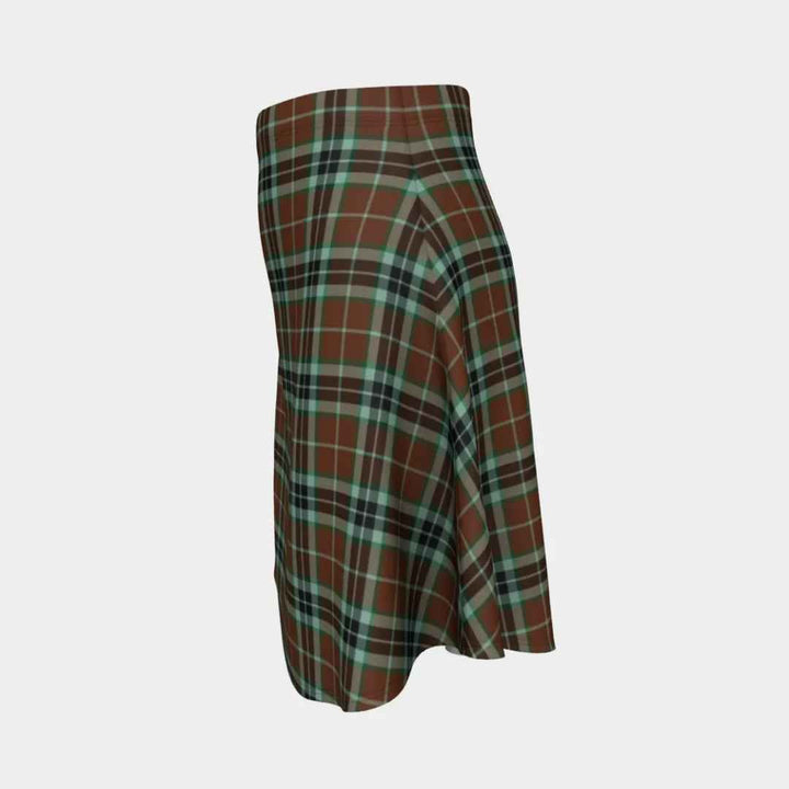 Scottish Thomson Hunting Modern Clan Tartan Flare Skirt Tartan Plaid 2