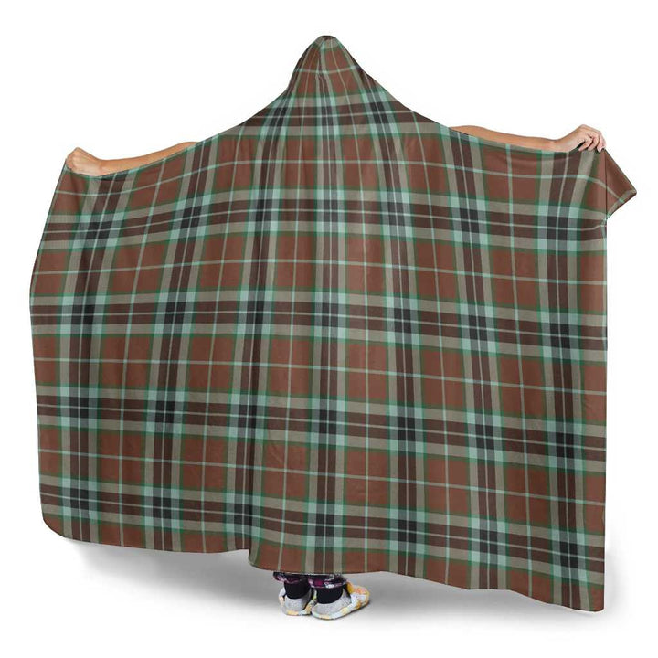 Scottish Thomson Hunting Modern Clan Tartan Hooded Blanket Tartan Plaid 3