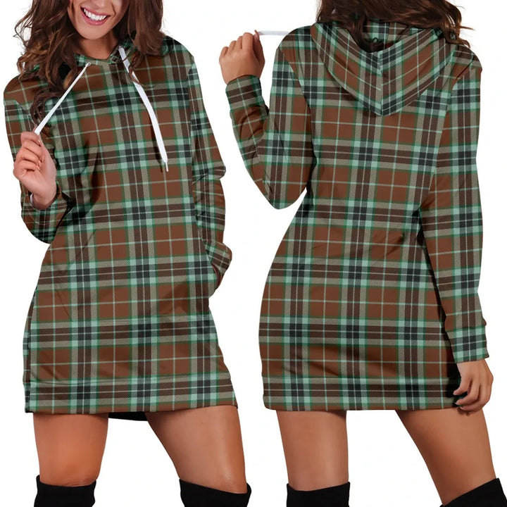 Scottish Thomson Hunting Modern Clan Tartan Hoodie Dress