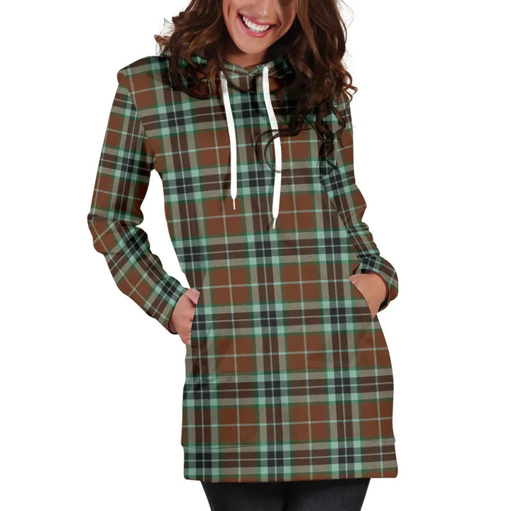 Scottish Thomson Hunting Modern Clan Tartan Hoodie Dress