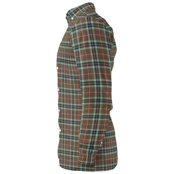 Scottish Thomson Hunting Modern Clan Tartan Long Sleeve Shirt Tartan Plaid