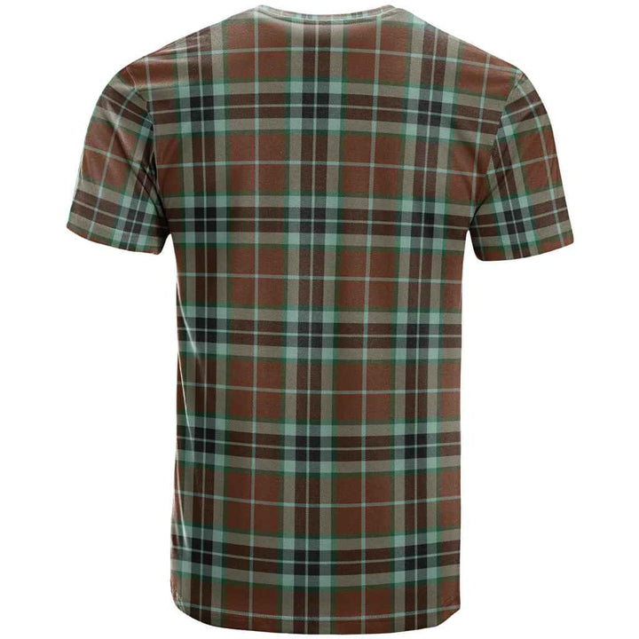 Scottish Thomson Hunting Modern Clan Tartan T-Shirt Back Side Tartan Plaid