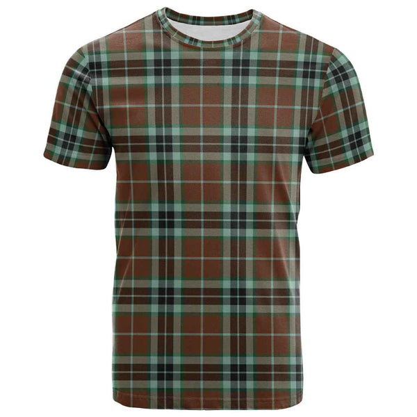 Scottish Thomson Hunting Modern Clan Tartan T-Shirt Front Side Tartan Plaid