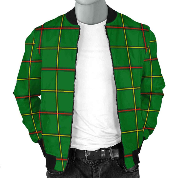 Scottish Tribe of Mar Clan Tartan Bomber Jacket Tartan Plaid 2