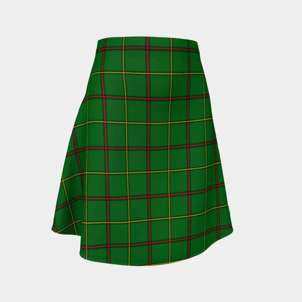 Scottish Tribe of Mar Clan Tartan Flare Skirt Tartan Plaid 1