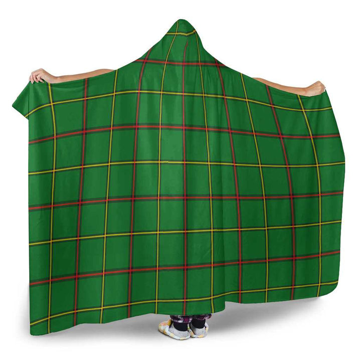Scottish Tribe of Mar Clan Tartan Hooded Blanket Tartan Plaid 2