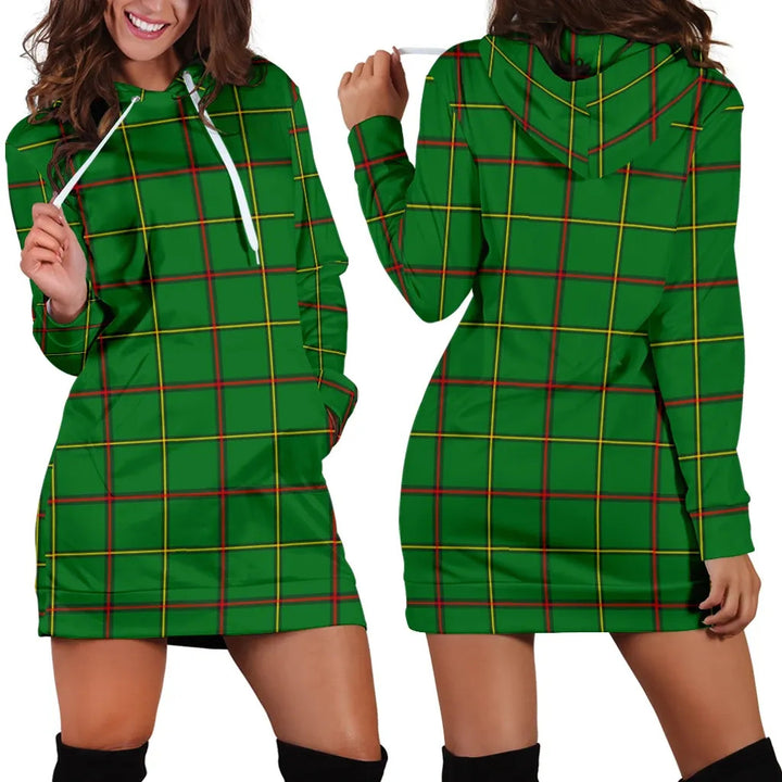 Scottish Tribe of Mar Clan Tartan Hoodie Dress