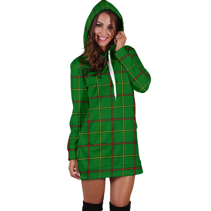 Scottish Tribe of Mar Clan Tartan Hoodie Dress