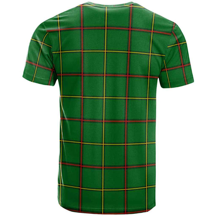 Scottish Tribe of Mar Clan Tartan T-Shirt Back Side Tartan Plaid