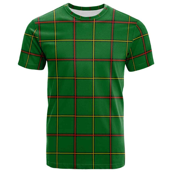 Scottish Tribe of Mar Clan Tartan T-Shirt Front Side Tartan Plaid