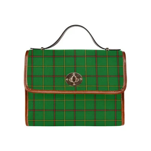Scottish Tribe of Mar Clan Tartan Waterproof Canvas Bag Tartan Plaid 1