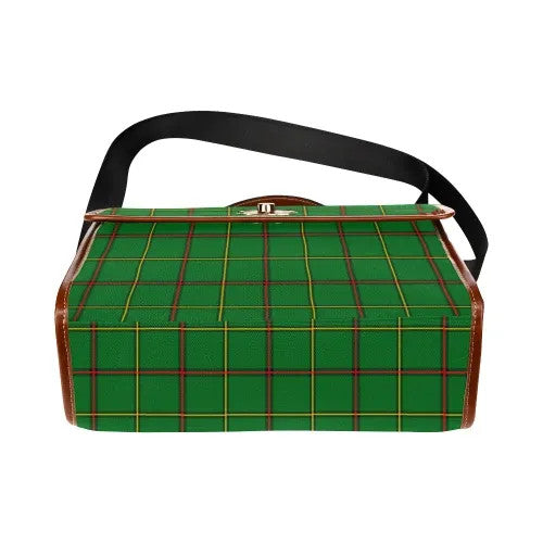 Scottish Tribe of Mar Clan Tartan Waterproof Canvas Bag Tartan Plaid 5
