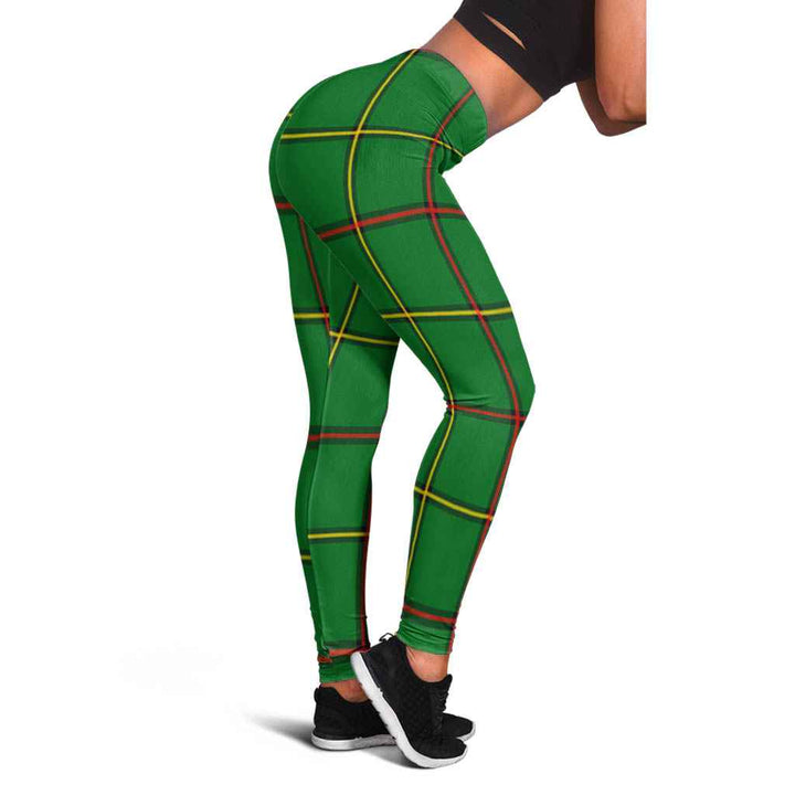 Scottish Tribe of Mar Clan Tartan Women Leggings Tartan Plaid 1