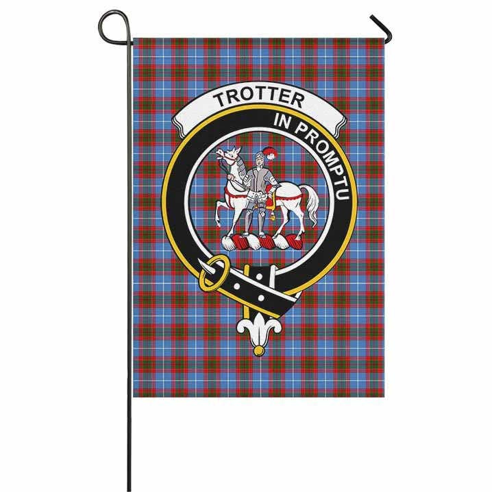 Scottish Trotter Clan Crest Tartan Garden Flag Tartan Plaid 1