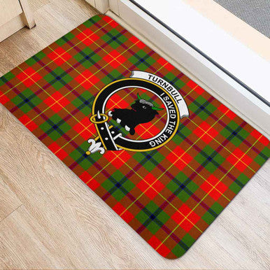 Scottish Turnbull Clan Crest Tartan Door Mat Tartan Plaid 2