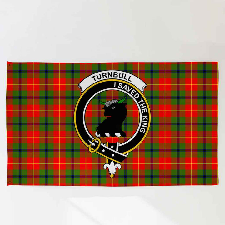 Scottish Turnbull Clan Crest Tartan Flag Parade Tartan Plaid 3