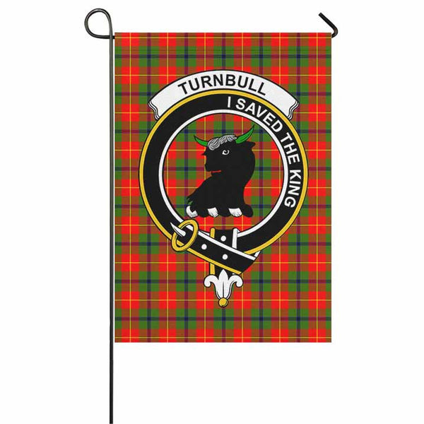 Scottish Turnbull Clan Crest Tartan Garden Flag Tartan Plaid 1