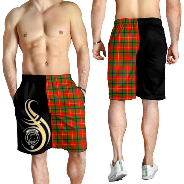 Scottish Turnbull Dress Clan Crest Tartan Believe in Me Men's Shorts