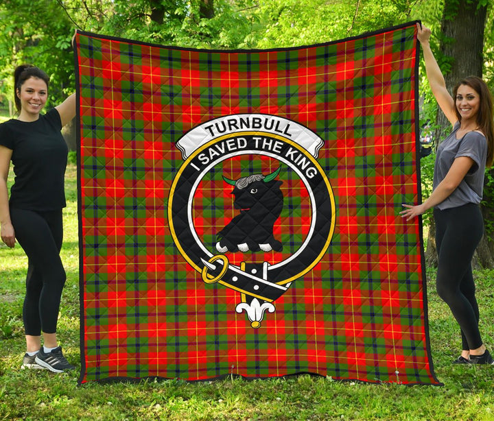Scottish Turnbull Dress Clan Crest Tartan Quilt Tartan Plaid 1