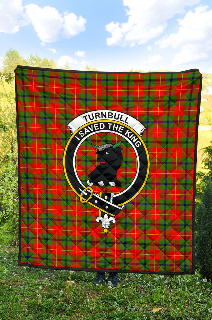 Scottish Turnbull Dress Clan Crest Tartan Quilt Tartan Plaid 2