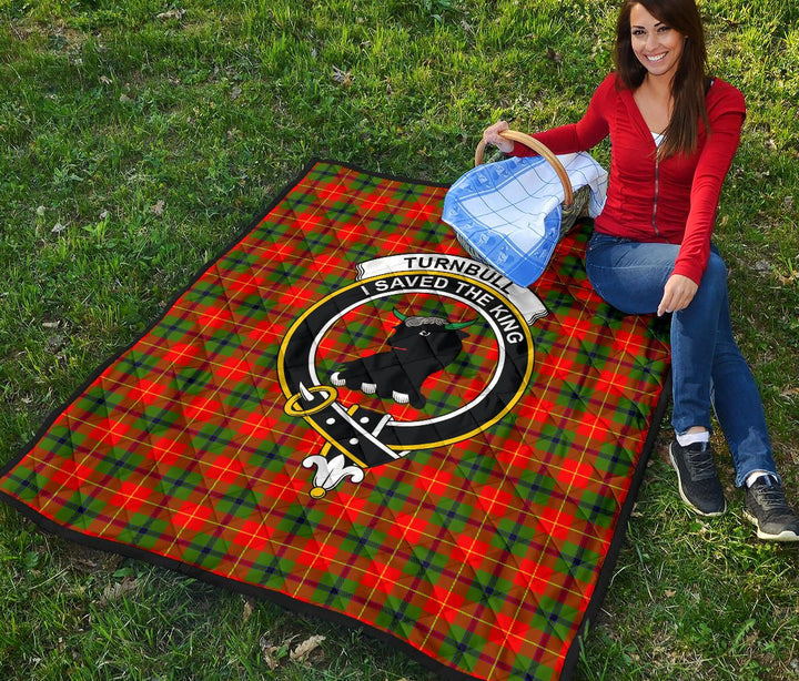Scottish Turnbull Dress Clan Crest Tartan Quilt Tartan Plaid 4