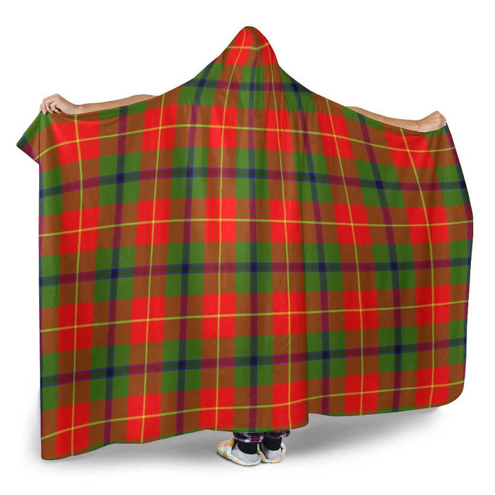 Scottish Turnbull Dress Clan Tartan Hooded Blanket Tartan Plaid 2