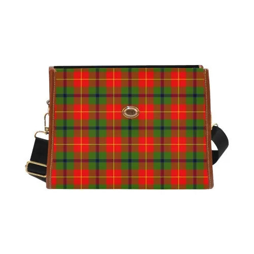 Scottish Turnbull Dress Clan Tartan Waterproof Canvas Bag Tartan Plaid 1