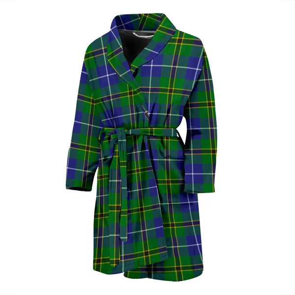 Scottish Turnbull Hunting Clan Tartan Bathrobe 2