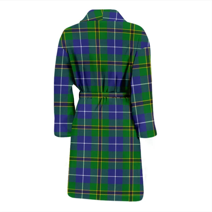 Scottish Turnbull Hunting Clan Tartan Bathrobe 2