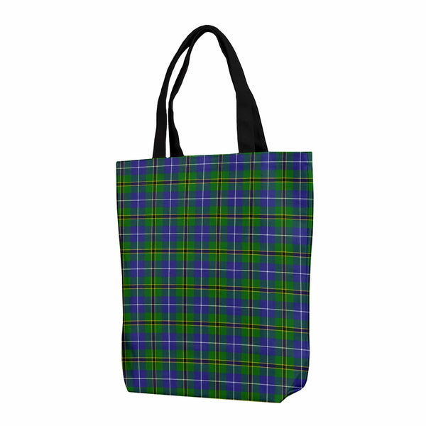 Scottish Turnbull Hunting Clan Tartan Canvas Bag With Shoulder Strap Tartan Plaid 1