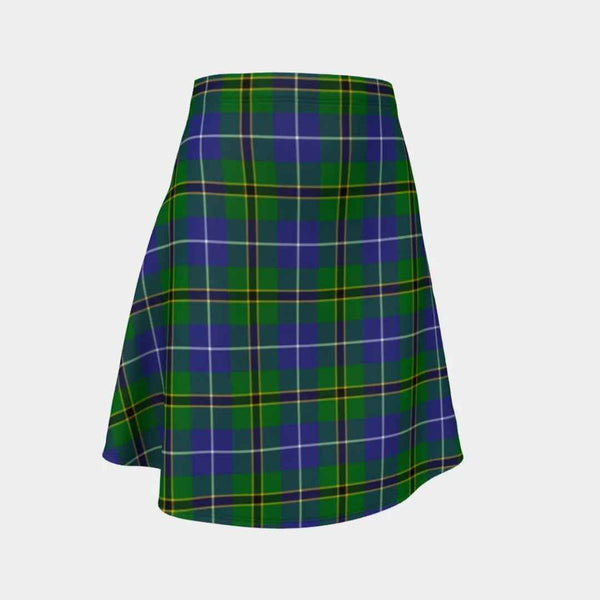 Scottish Turnbull Hunting Clan Tartan Flare Skirt Tartan Plaid 1