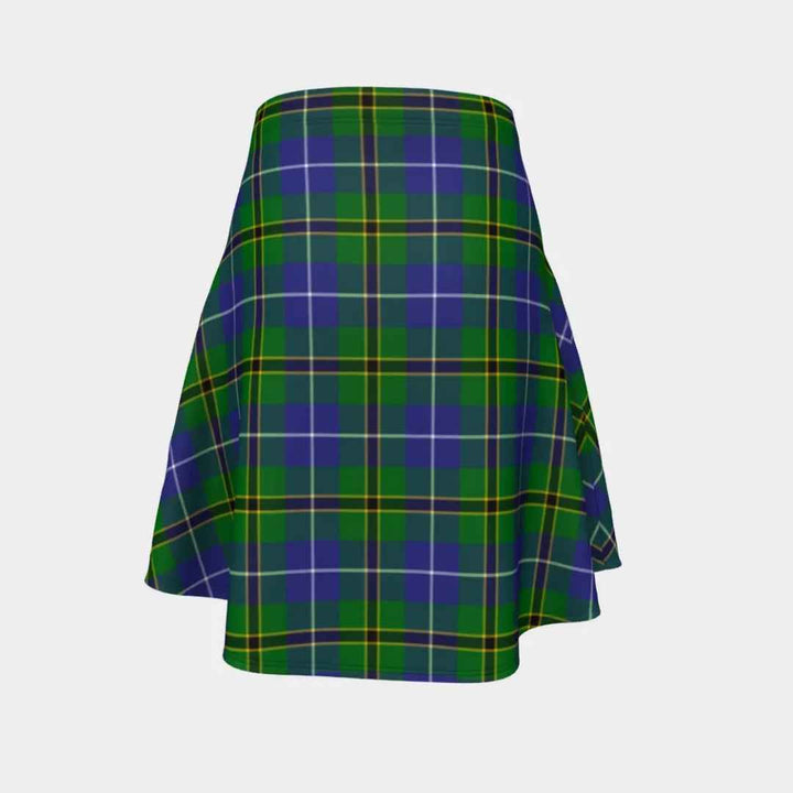 Scottish Turnbull Hunting Clan Tartan Flare Skirt Tartan Plaid 4